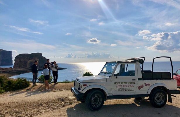 Gozo Full-Day Jeep Tour with Private Boat to Gozo & return