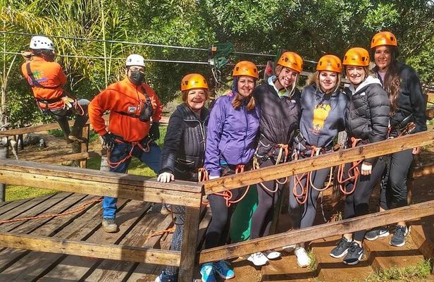 Las Canadas Zipline Canopy + Bufadora Shore Excursion