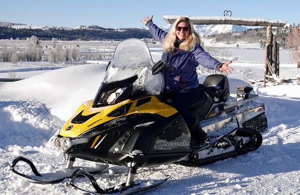 Heart Six Snowmobiling in Jackson Hole