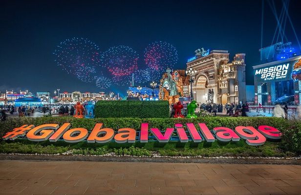 Global Village and Miracle Garden Tour With Private Transfers