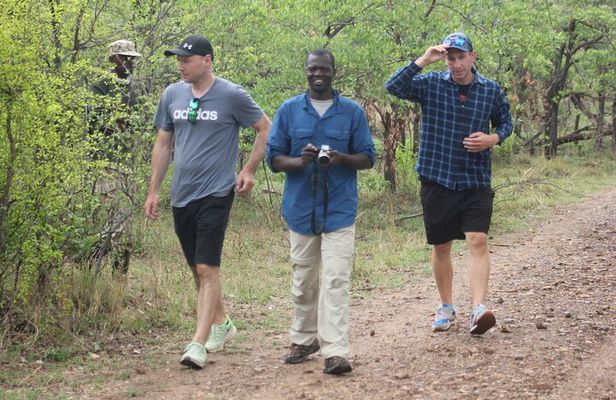 Game Drive and White Rhino Walking Safari in Livingstone