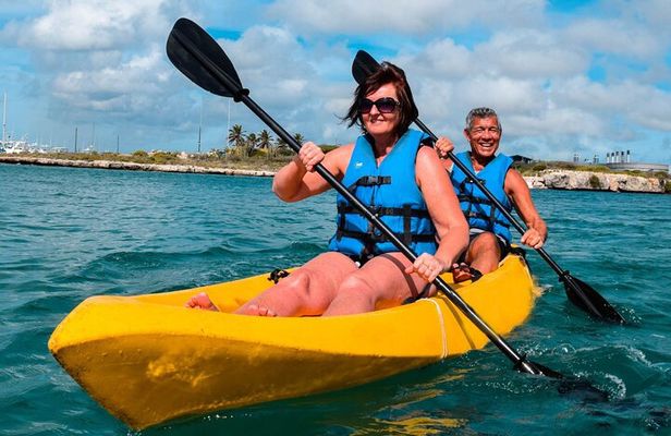 Private Aruba Kayak & Snorkeling Tour + Transortation