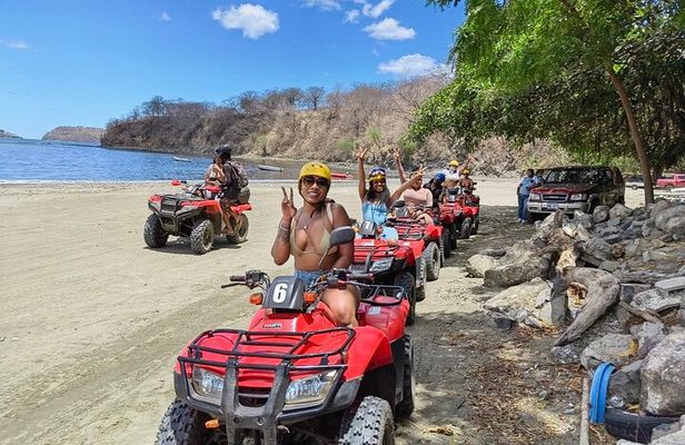 2h ATV Beach & Dirt Trails Adventure Tour