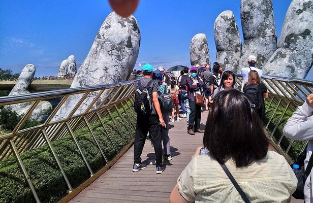 Golden Bridge & BaNa hills Group trip from DaNang/Hoi An