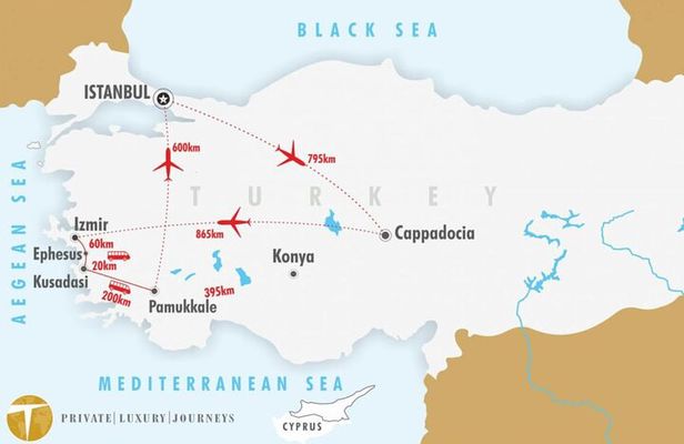 Turkey 8 Day Package - Istanbul, Cappadocia, Ephesus, Pamukkale
