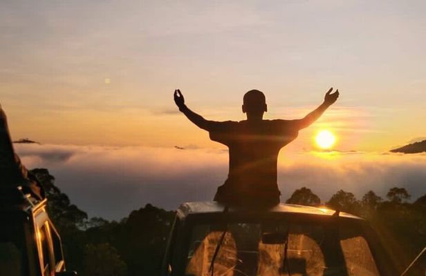 Mount Batur Sunrise and Black Lava Jeep Tour with Breakfast