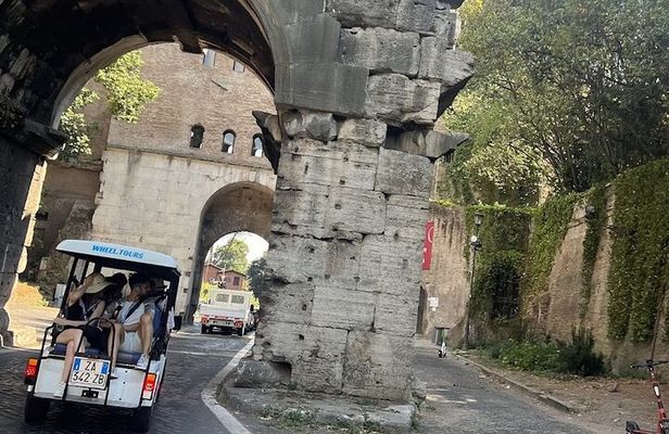 Rome Catacomb & Appian Way Small-Group Tour by Golf Cart