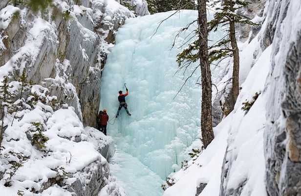 Experience Ice Climbing in Banff, Canada