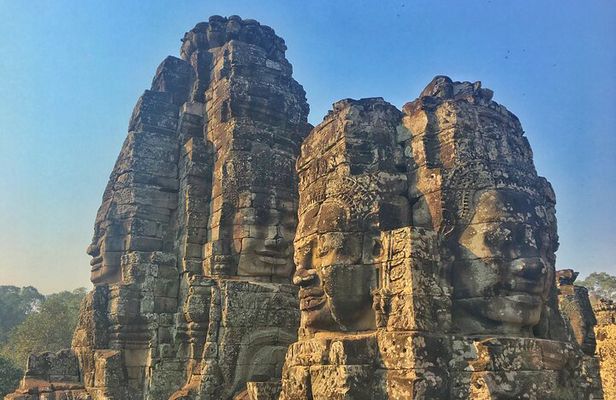 Private Sunrise and Sunset Angkor Park Tour with Rest Mid-Day