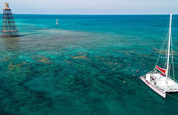 Key West 2 Reef Snorkel Tour & Sunset Cruise with Beer & Wine