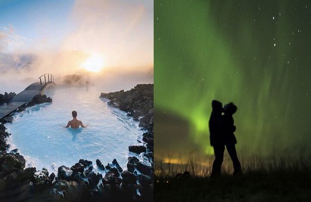 Golden Circle, Blue Lagoon & Northern Lights Tour with Entrance Ticket