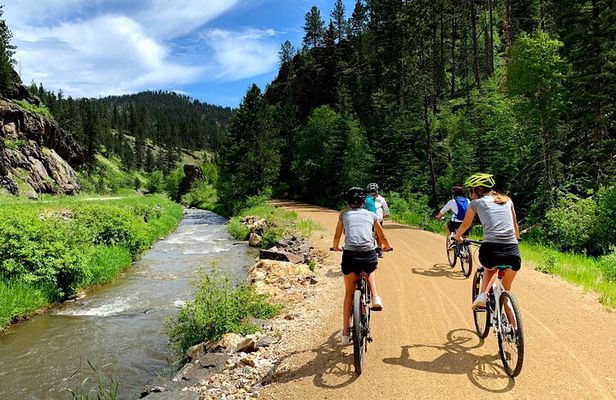 Full-Day Private Bike Tour of Mickelson Trail and Brewery