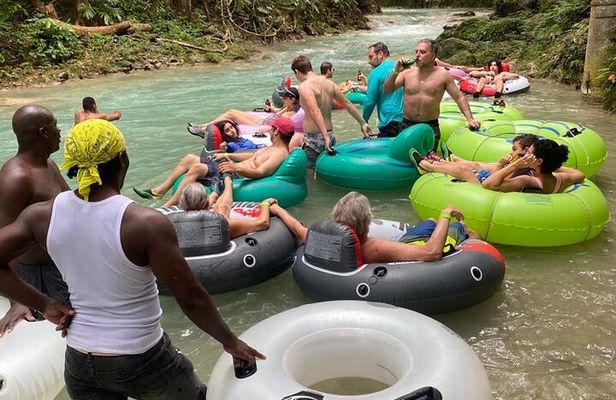Blue Hole and River Tubing Combo Tour from Ocho Rios