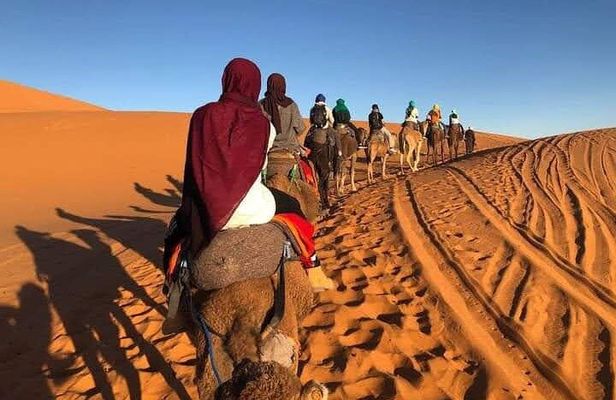 3-Day Private Marrakech to Merzouga Camel ride& Luxury Camp