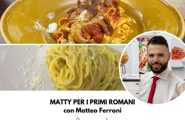 Roman Pasta Making Class Carbonara, Amatriciana, Cacio and pepe