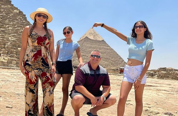 Giza Pyramids, Sphinx & inside the Great Pyramid of Khufu