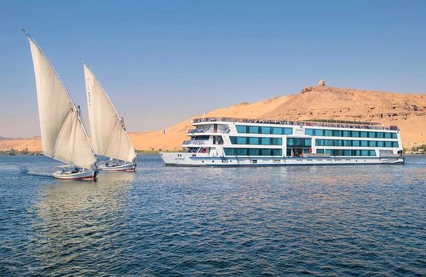 Nile Cruise From Luxor to Aswan 4 Nights Full Board With Guide and Sightseeing