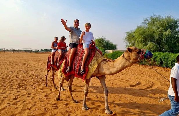 Camel Ride Safari in Red Dunes
