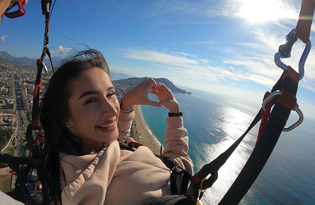 Tandem Paragliding in Alanya with Professional Licensed Pilots