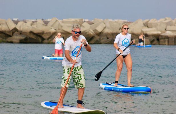 Stand Up Paddle Boarding Lesson in Playa Flamingo