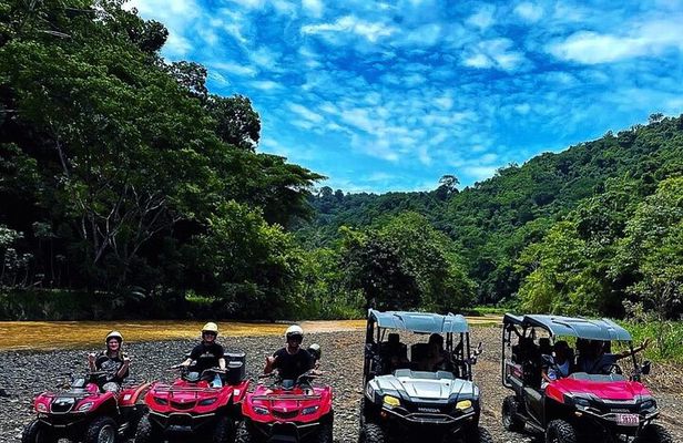 Full Day Fun Pass Jaco Jungle Adventure Five in One with Lunch (7 Hours)