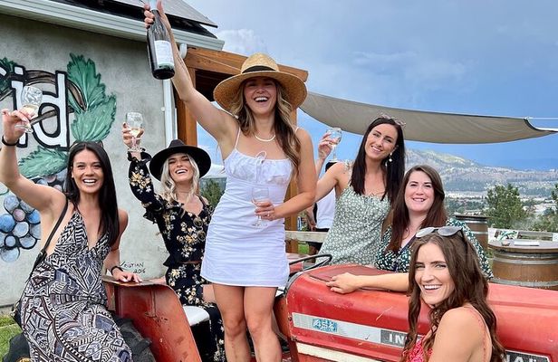 Kelowna Bachelorette Half Day Wine Tour Guided With 4 Wineries