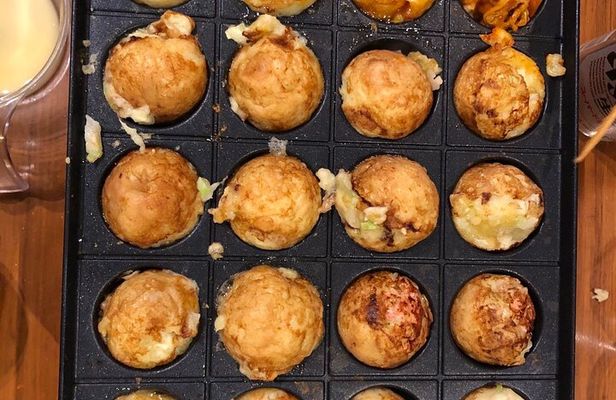 Takoyaki DIY Cooking in the Heart of Osaka