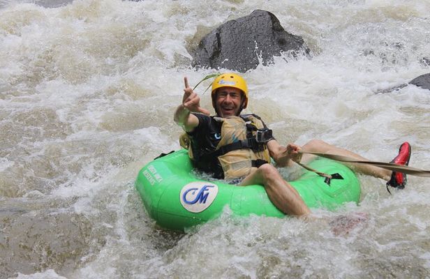 Combo White Water Rafting and Tubing in La Fortuna