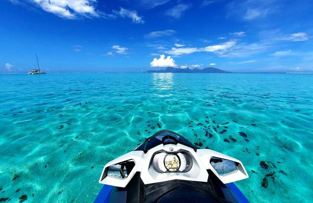 1-hour jet ski excursion in Tahiti