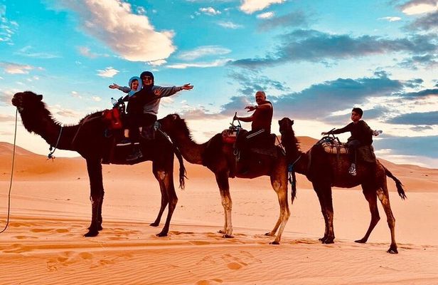 Test of Morocco : 4 Days Merzouga private luxury Desert tour from Marrakech
