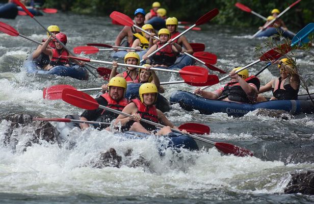 Tully River White Water Sports Rafting Half day ex Mission Beach