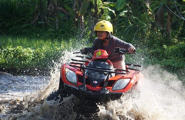 Private Quad Bike ATV and White Water Rafting Adventure in Bali