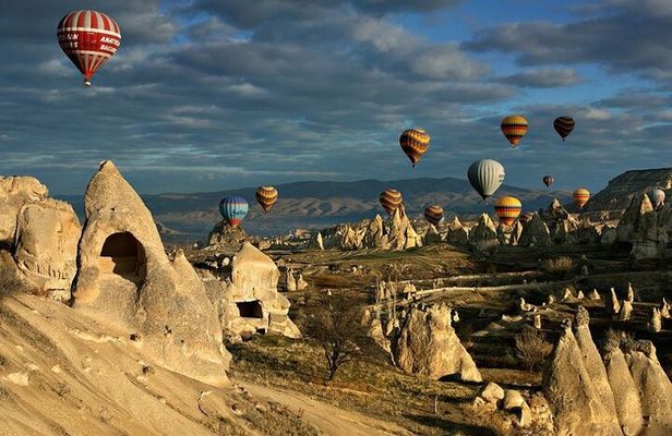 2 Days Tour to Cappadocia from Antalya with Hot Air Balloon