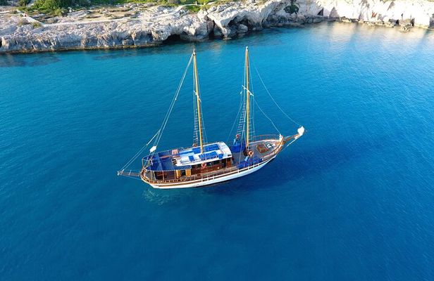 San Antonio Crystal Sea Cruise from Protaras