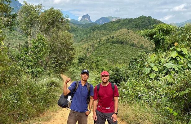 Full Day Trek to Kuang Si Waterfalls, Remote Village