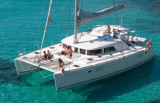 Best of Milos and Poliegos Catamaran snorkelling Cruise with BBQ