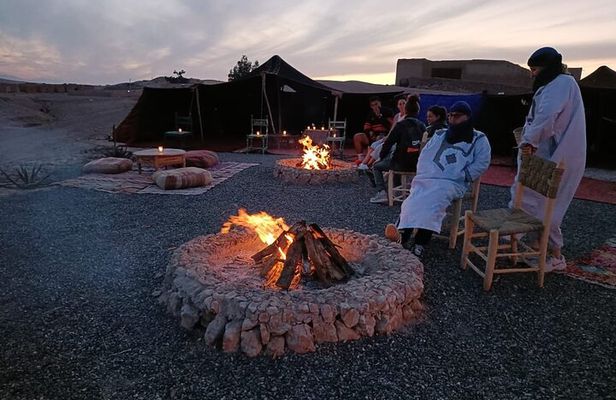 Day in the Agafay Desert by Quad and Camels with Dinner