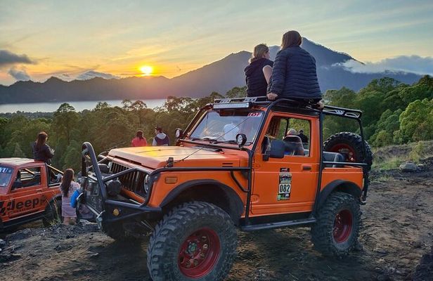 Kintamani Sunrise and Black Lava Jeep Tour