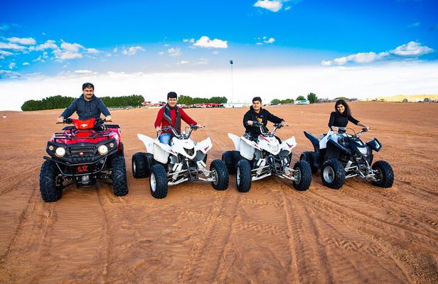 Quad bike with Morning Desert Safari