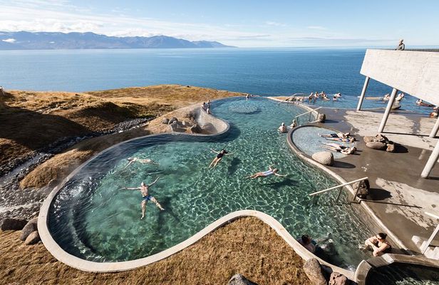 Goðafoss and Húsavík with a stop at the Geosea Baths