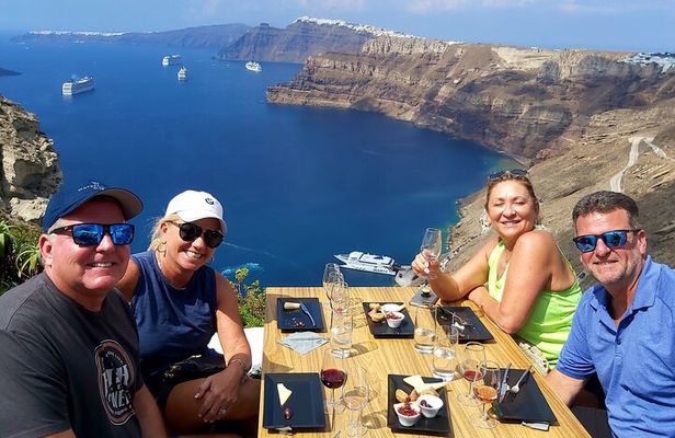 Private Santorini Wine Tasting Tour, 3 Wineries and Light Bites