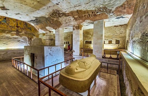 Half Day West Bank Tour to Valley of the Kings Queen Hatshepsut Temple & Memnon