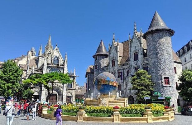 1 Day Golden Bridge and Ba Na Hills Tour with 2 Ways Cable Car