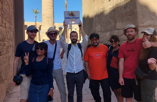 Luxor East and West Bank: Valley of the kings, Habu Temple,Karnak&Luxor Temples
