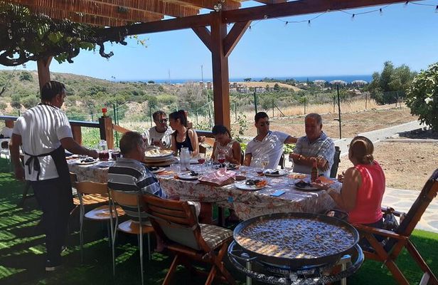 Chefcooking Paella from our Andalusian Grandmother at a Family Farm