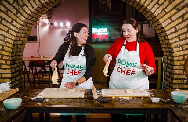 2-in-1 Pasta & Tiramisu Cooking Masterclass in Rome