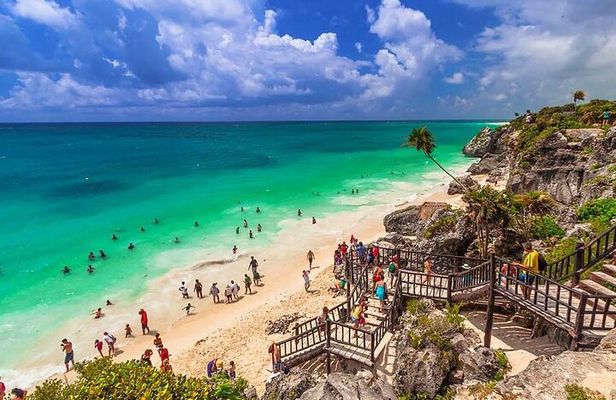 Private Guided Tour To Tulum Ruins, Snorkel With Turtles & Tacos