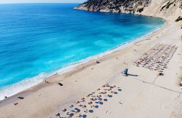 Half-Day Private Tour Melissani, Drogarati & Myrtos Beach