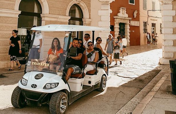 Private Tour at Rovinj on a Golf Cart