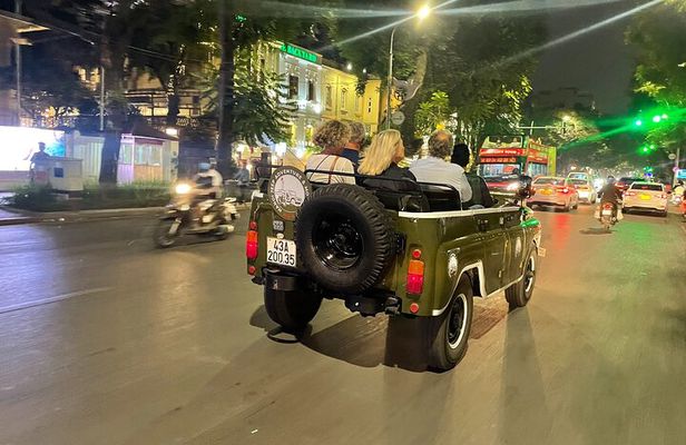 Saigon By Night Open Air Jeep Street Food Tour Experience